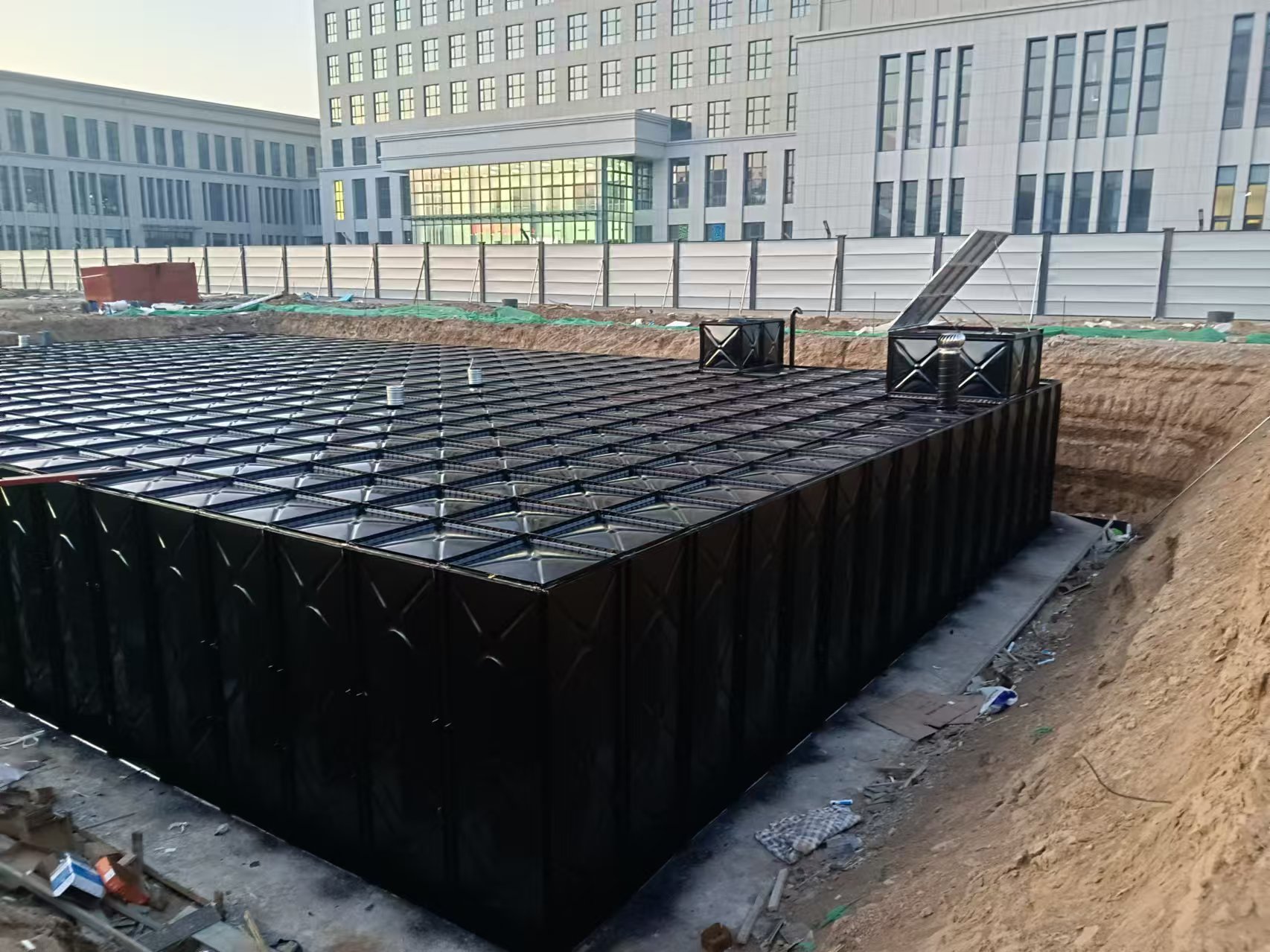 Buried Water Tank
