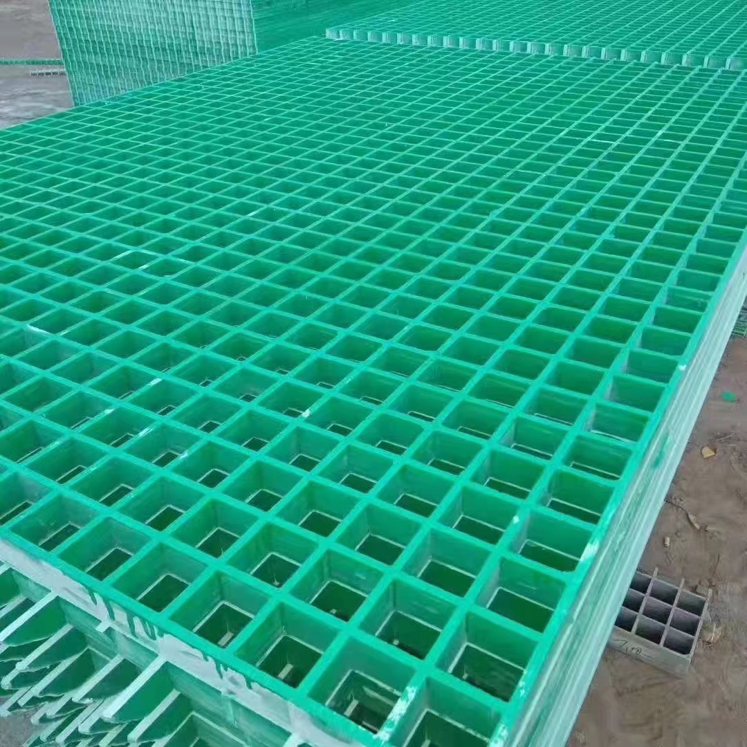 Molded fiberglass reinforced plastic FRP GRP grating