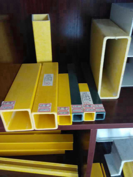 grp rectangular tube fiberglass pultruded profile