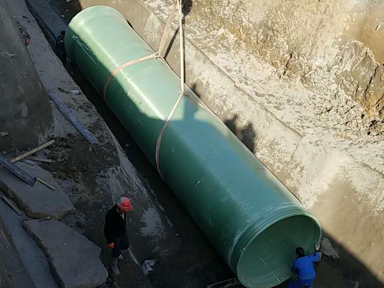 High strength anti-corrosion fiberglass reinforced pipe