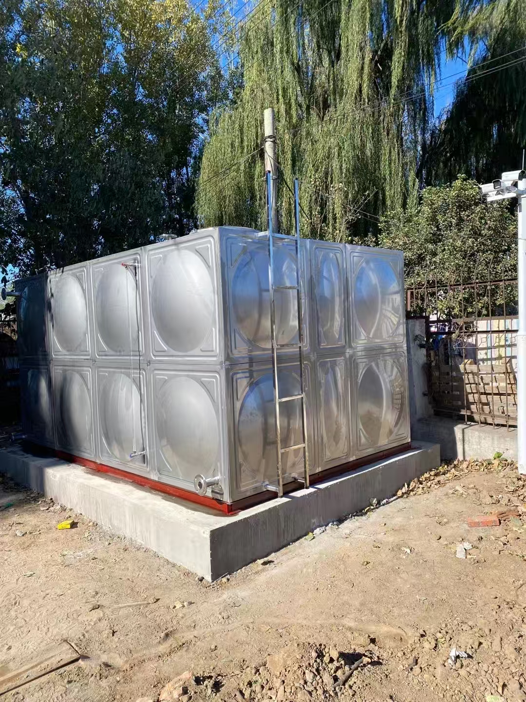 Food Grade Stainless Steel Drinking Water Tank, Safe Domestic Water Storage Tank